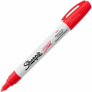Sharpie 35550 Paint Marker, Medium Point, Red