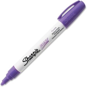 Sharpie 35556 Paint Marker, Medium Point, Purple