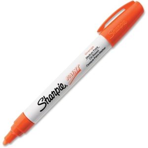 Sharpie 35557 Paint Marker, Medium Point, Orange
