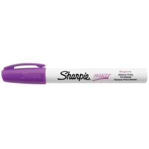 Sharpie 35562 Paint Marker, Medium Point, Magenta