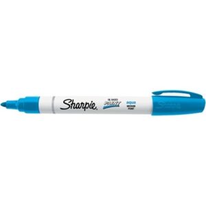 Sharpie 35563 Paint Marker, Medium Point, Aqua