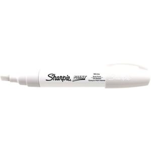 Sharpie 35568 Oil-Based Paint Marker, Bold Point, White