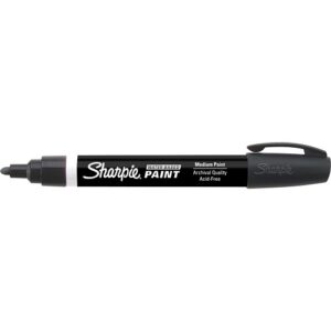 Sharpie 35595 Poster Paint Medium Point, Black