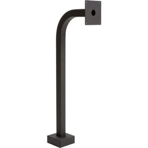 Pedestal Pro 36-APD-BLK 36" Black Federal APD Clone Gooseneck Pedestal 11-12" Neck (Pad Mount)