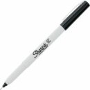 Sharpie 37121 Permanent Markers, Ultra Fine Point, Black