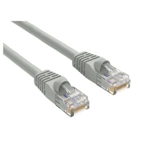 APC 3827GY-5 CAT5 RJ-45 Patch Cable, Male Network, 5', Gray