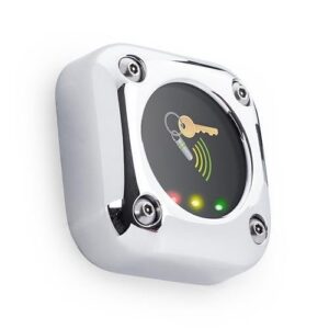 Paxton 390-727-US PROXIMITY Metal Reader, Chrome, for Net2 or Switch2