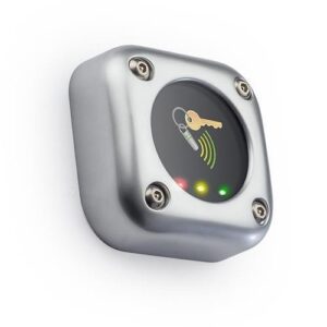 Paxton 390-747-US PROXIMITY Metal Reader for Net2 or Switch2, Satin Chrome