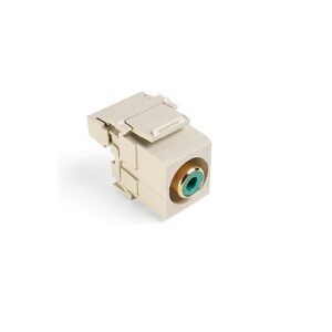 Leviton 40735-RVI Fiber Optic Cable Connector RCA
