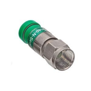 Leviton 40985-CPF Compression F-Connector, 100-Pack