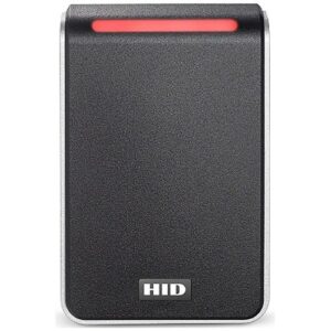 HID 40HTKS-03-0004XR Signo PIV 40 Terminal Strip Reader, Custom Profile, Black with Silver Trim