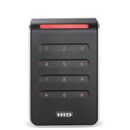 HID 40KHTKS-03-0004XR Signo PIV 40K Terminal Strip Keypad Reader, Black with Silver Trim