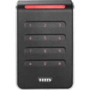 HID 40KNKS-T2-000000 Signo 40K Wall Mount Keypad Reader, 13.56mHz Profile, OSDP/Wiegand, Pigtail, Mobile Ready, Black with Silver Trim