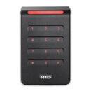 HID 40KNKS-T3-000000 Signo 40K Keypad Reader, Pigtail, Custom Profile, Black with Silver Trim