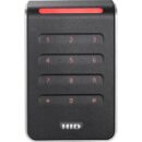 HID 40KTKS-02-000000 HID 40KTKS-02 Signo 40K Wall Mount Contactless Smartcard Keypad Reader, 13.56mHz Profile, OSDP/Wiegand, Terminal, Mobile Ready, Black with Silver Trim (Replaces RK40, RPK40)
