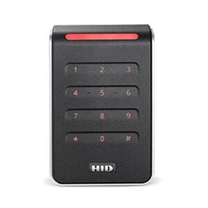 HID 40KTKS-02-007BUV Signo Contactless Smartcard Reader 40K, Pigtail Connection, Black / Silver