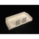 Wiremold 40N2F20WH Raceway, Blank End Fitting, White