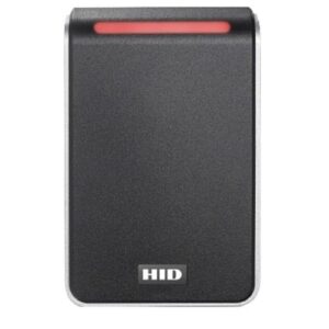 HID 40NKS-00-0001P4 SIGNO 40 Contactless Smartcard Reader, Pigtail Connection, Black with Silver