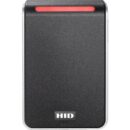 HID 40NKS-01-000GV9 Signo 40 Pigtail Smartcard Reader with Seos Profile, Mobile Access Enabled, MOB0070, Wiegand, CSN Suppressed, Red LED, Flashing Green, Buzzer, Black with Silver Trim