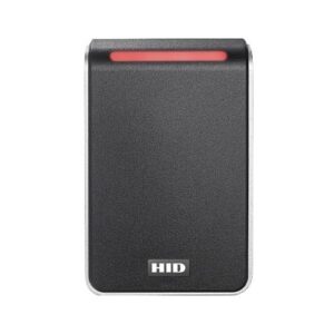 HID 40NKS-03-00TEAQ SIGNO 40 Contactless Smartcard Reader, Pigtail Connection, Black with Silver