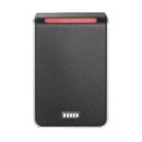 HID 40NKS-T2-009T4B Signo 40 Contactless Smartcard Reader with Pigtail Connection, Priority Smart Profile, Black with Silver Trim