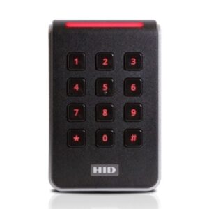 HID 40TKS-00-00H6N1 Signo Contactless Smartcard Reader 40K, Pigtail Connection, Black / Silver