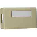 Leviton 41089-1IP Surface-Mount QuickPort Box, Plenum Rated, 1-Port, White