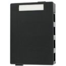 Leviton 41089-4EP Surface-Mount QuickPort Box, 4-Port, Black