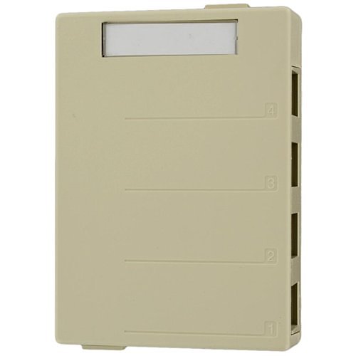 Leviton 41089-4IP Quickport 4-Socket Surface Mounting Box