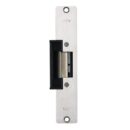 RCI 4108 4 Series Centerline Electric Strike, Fail-Secure, 24VAC/VDC, 1-7/16"W x 7-15/16"(37mm x 202mm), Radius Corner, Brushed Stainless Steel