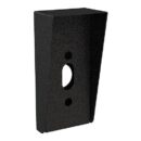 Pedestal Pro 410HOO-OPEN-01-CRS 4.5x10 Steel Hood for Openpath Truth Video Intercom, Black