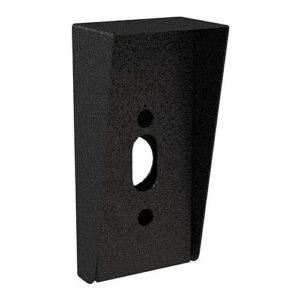 Pedestal Pro 410HOO-OPEN-01-CRS 4.5x10 Steel Hood for Openpath Truth Video Intercom, Black