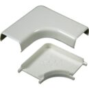 Wiremold 411-WH 400 Series Flat Elbow Fitting, White