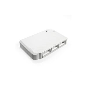 Leviton 41296-MMW QuickPort Multimedia Outlet System Surface-Mount Box, White