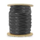 Genesis 41535008 14/2 Stranded Direct Burial Fire Alarm Cable, Unshielded, FPL, CL2, Sunlight Resistant, 500' (152.4 m), Reel, Black