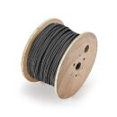 Genesis 41565008 18/2 Stranded Direct Burial Fire Alarm Cable, Unshielded, FPL, CL2, Sunlight Resistant, 500' (152.4 m), Reel, Black