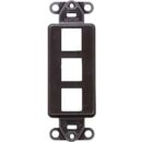 Leviton 41643-B Sockets Decora Style Faceplate Insert