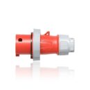 Leviton 420P7WLEV 20A Pin and Sleeve Plug, Red