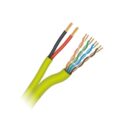 Paige 423020 CAT5e Network Cable, 1000' Length, Neon Green