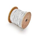 Genesis 43011001 22/4 Solid Riser Fire Alarm Cable, Unshielded, FPLR, CL3R, FT4, Sunlight Resistant, 1000' (304.8m), Reel, White