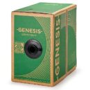 Genesis 43015501 22/4 Solid Riser Fire Alarm Cable, Unshielded, FPLR, CL3R, FT4, Sunlight Resistant, 500' (152.4 m), REELEX Pull Box, White