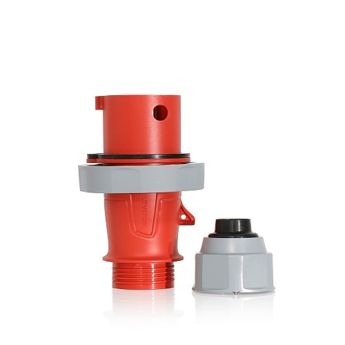 Leviton 430P7WLEVPIA 30A Pin and Sleeve Plug with Indication, NSF Certified, Red