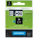 DYMO 43613 4" Tape Label, Black on White