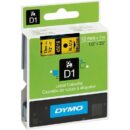 DYMO 45018 Label Maker, 1/2" Standard D1 Labels Yellow with Black Type, 23'