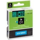 DYMO 45019 1/2" Standard D1 Labels, Green with Black Type, 23 Feet