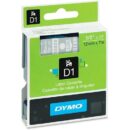 DYMO 45020 Labels, Clear Tape with White Print