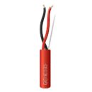 Genesis 45061004 18/2 Solid Plenum Fire Alarm Cable, Unshielded, FPLP, CL3P, FT6, 1000' (304.8m), Reel, Red
