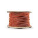 Genesis 45111003 16/2 Solid Plenum Fire Alarm Cable, Unshielded, FPLP, CL3P, FT6, 1000' (304.8m), Reel, Orange
