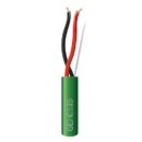 Genesis 45111005 16/2 Solid Plenum Fire Alarm Cable, Unshielded, FPLP, CL3P, FT6, 1000' (304.8m), Reel, Green