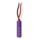 Genesis 45111010 16/2 Solid Plenum Fire Alarm Cable, Unshielded, FPLP, CL3P, FT6, 1000' (304.8m), Reel, Purple